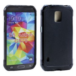 Samsung Galaxy S5 Active G870 TPU Gel Soft Case (Black)
